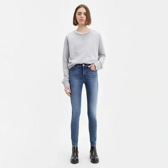 Levi’s 311 Shaping Skinny Blue Jeans size 26 - Picture 1 of 16